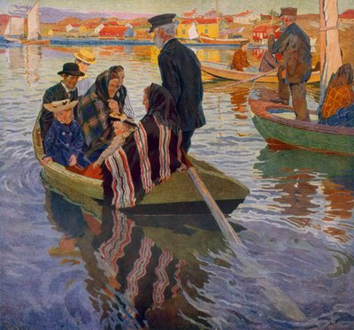 Church People by Carl Wilhelm Wilhelmson